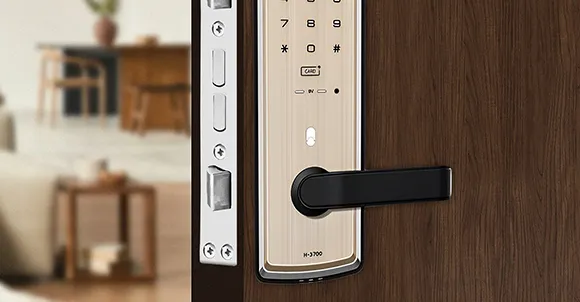 Smart lock installation for homes and businesses, providing keyless entry and better security.